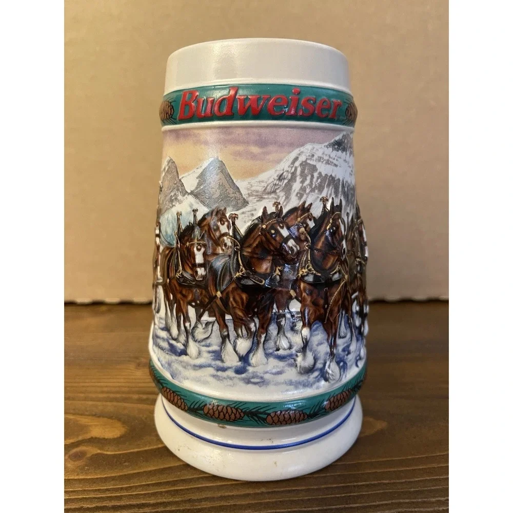 Budweiser Holiday Stein Collection 